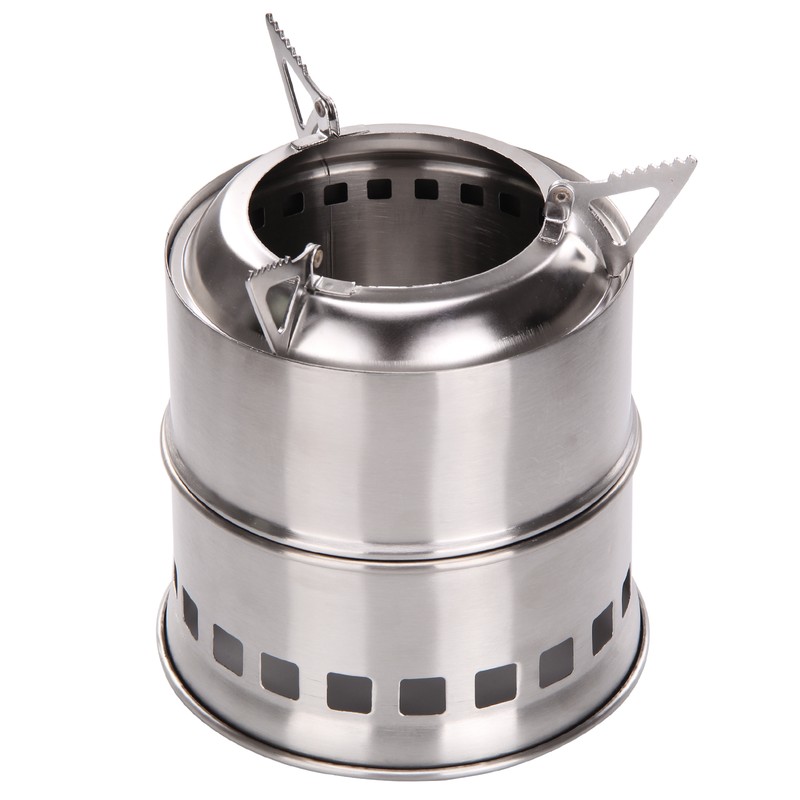 Camping Portable Wood Burning Stove Stainless steel Stove Party Outdoor