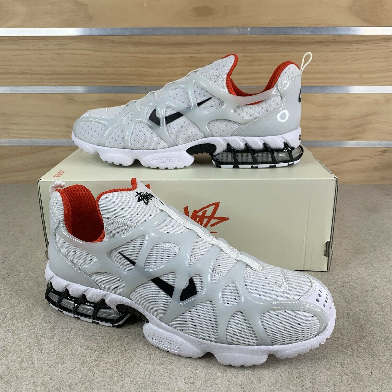 Nike x Stussy Air Zoom Spiridon Cage 2 Kukini CJ9918-100 Nike x Stussy Air Zoom Spiridon Cage 2 Kukini CJ9918-100