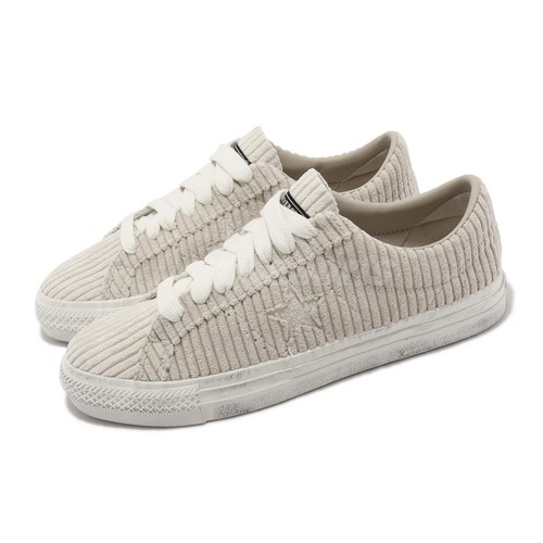 

Converse One Star Pro Corduroy Серый Бежевый Мужская повседневная обувь унисекс A04972C, One Star Pro