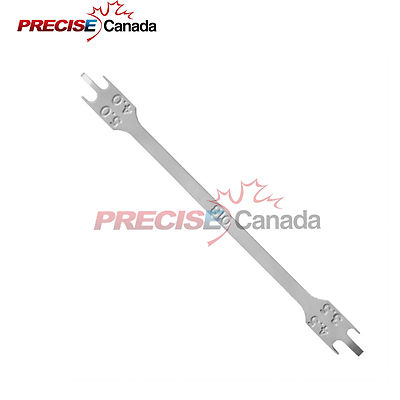 Bracket Positioning Height Gauge 3.5mm 5mm 018 Aluminum Orthodontic Positioner