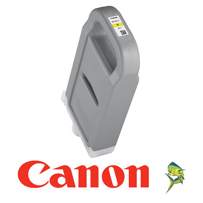 Canon PFI-707Y Yellow 700ml Ink Tank for iPF 830 840 850 OEM NEW
