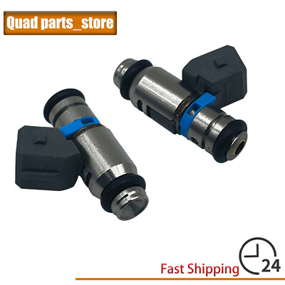 2PCS Fuel Injectors for Harley Davidson Sportster Custom XL 1200C SIL U8 IWP181
