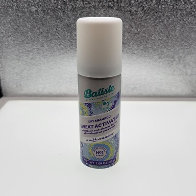 Batiste Dry Shampoo Sweat Activated Travel Mini Size (30g/1.06 oz) Spray NEW