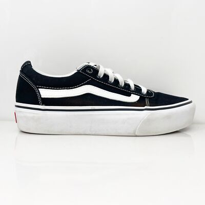 

Vans Womens Ward 721356 Черная повседневная обувь Кроссовки Размер 8, Черный, Ward