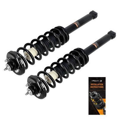 Rear Complete Shock Struts w/ Spring For Honda Accord 2003 2004 2005 2006 2007