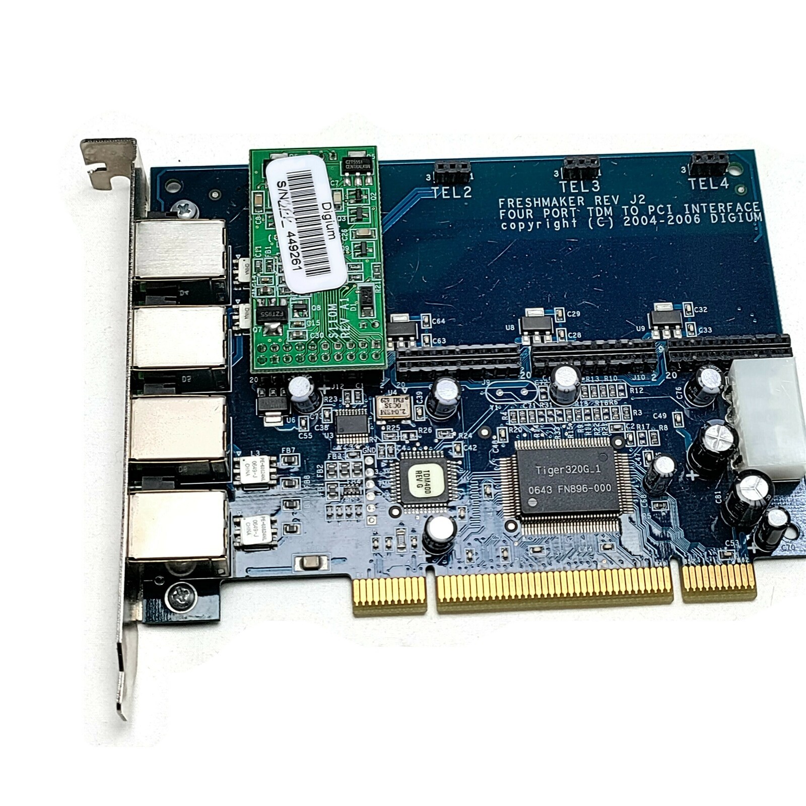 Digium 5TE420 Quad Span Digital PCIe 在庫2 Digium 5TE420 Quad Span Digital PCIe 在庫2
