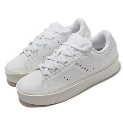 

adidas Originals Stan Smith Bonega W White Gold Women Casual Platform GY3056, Белый, Stan Smith Bonega W