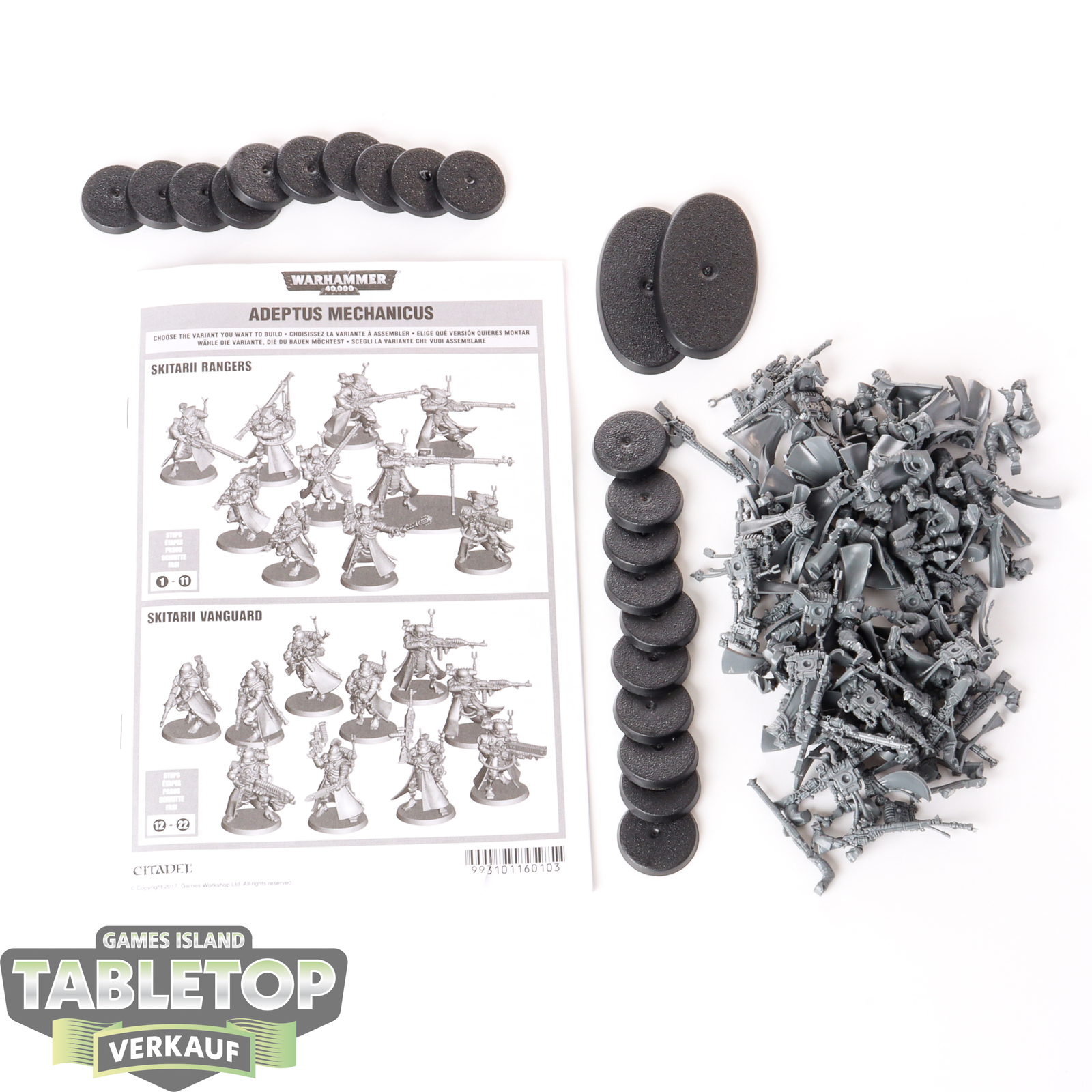 Adeptus Mechanicus - 20 x Skitarii Rangers - teilweise gebaut