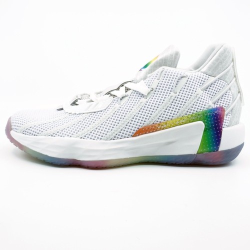 

[S29222] Мужские Adidas Dame 7 Никогда не следуй, Белый