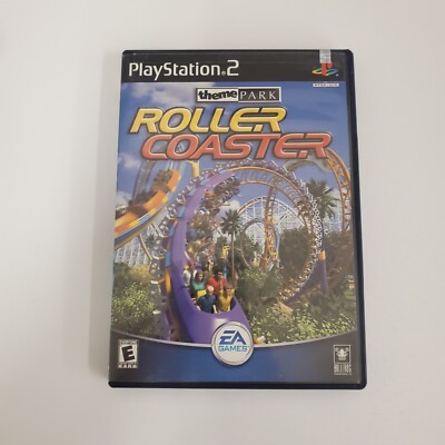 Theme Park Roller Coaster - Video Game - No manaul