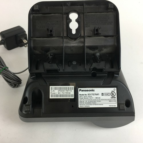 Panasonic KX-TG7641  Cordless Phone w Answering System & 1 Handset