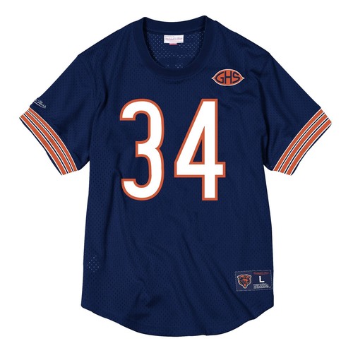 Мужские Mitchell & Ness NFL Name & Number Mesh Crew Neck Chicago Bears
