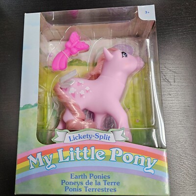 My Little Pony LICKETY SPLIT Twinkle Eyed Earth Ponies Classic G1 Reissue NEW