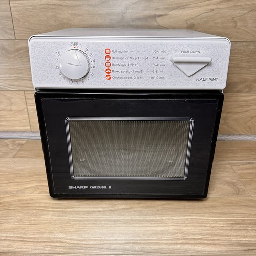 Sharp Carousel II Half Pint Dorm Compact Microwave
