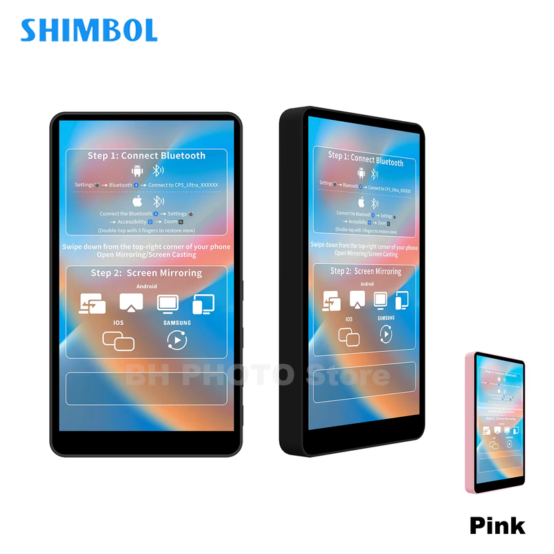 Shimbol CP5 Ultra Magnetic Phone Selfie Screen Monitor Reverse Control 4K Work w