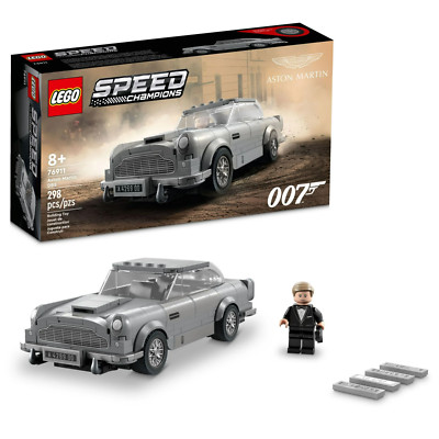 LEGO Speed Champions 007 Aston Martin DB5 76911 Building Toy Set Featuring James