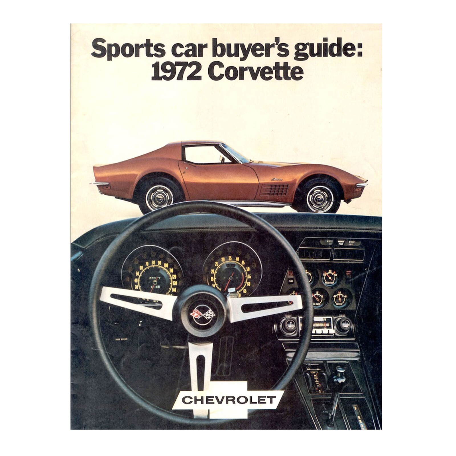 洋書 CORVETTE 1972 Corvette Sales Brochure Reproduction | eBay