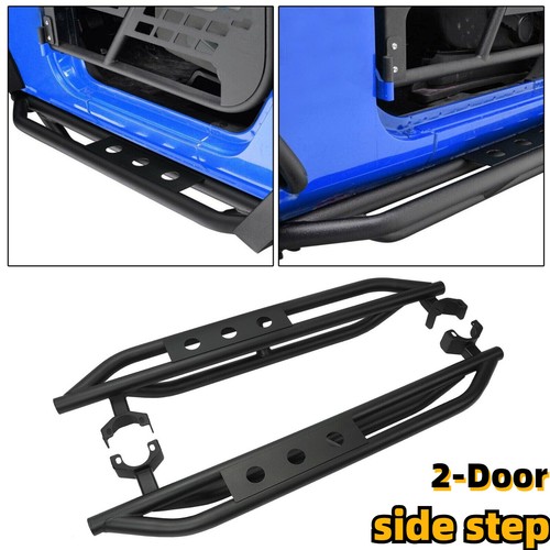 Подножки Боковые ступени для Jeep Wrangler JK 2 двери 2007-2018 Пара накладок Nerf