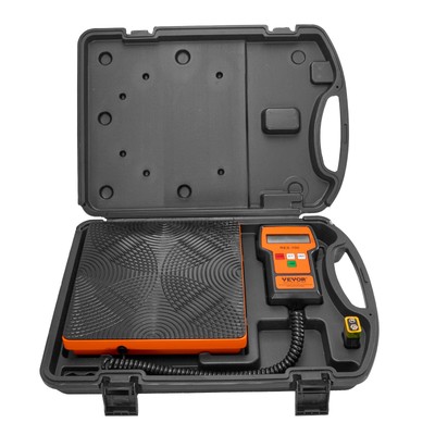 VEVOR Electronic Digital Refrigerant Charging Freon Weight Scale 110LB for HVAC