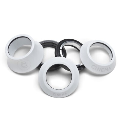 Cinema Lift Kit Headset Sealed Bearings (41.8mm x 45°) BMX Bike Matte White