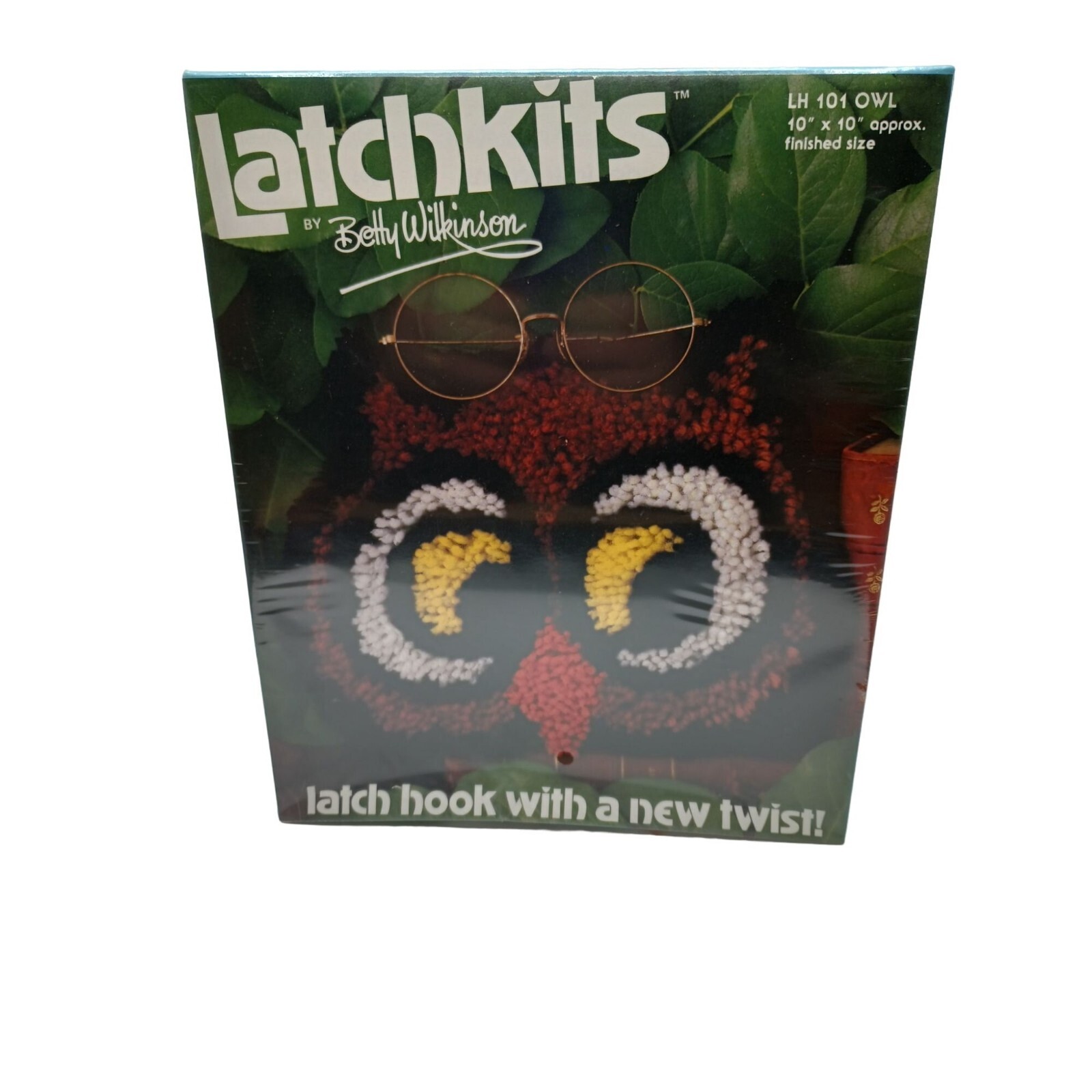 2 For $5 Owl Latch Hook Kit Vintage Betty Wilkinson Limited Time Special