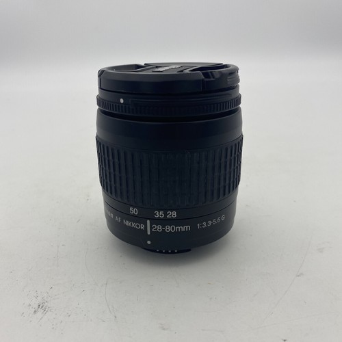 Nikon AF Nikkor 28-80mm 58 0.35m 1.15ft 1:3.3-5.6 G