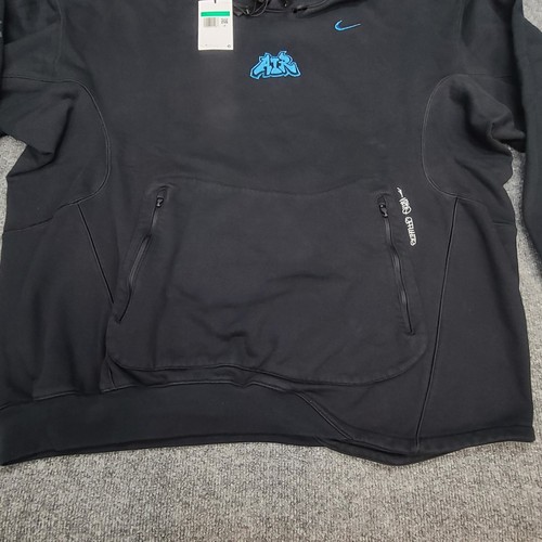 Pre-owned Nike Sweatshirt Mens Extra Large Black X Off White Abloh Air Pullover Hoodie