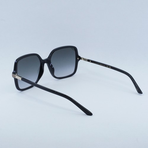 Pre-owned Gucci Gg1449s 001 Black/grey Gradient 55-19-140 Sunglasses