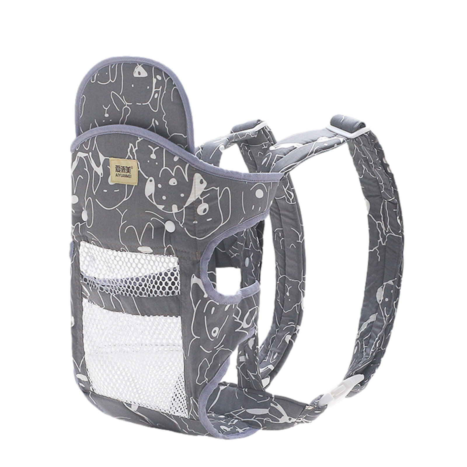4-in-1 Newborn Infant Baby Carrier Breathable Ergonomic Adju