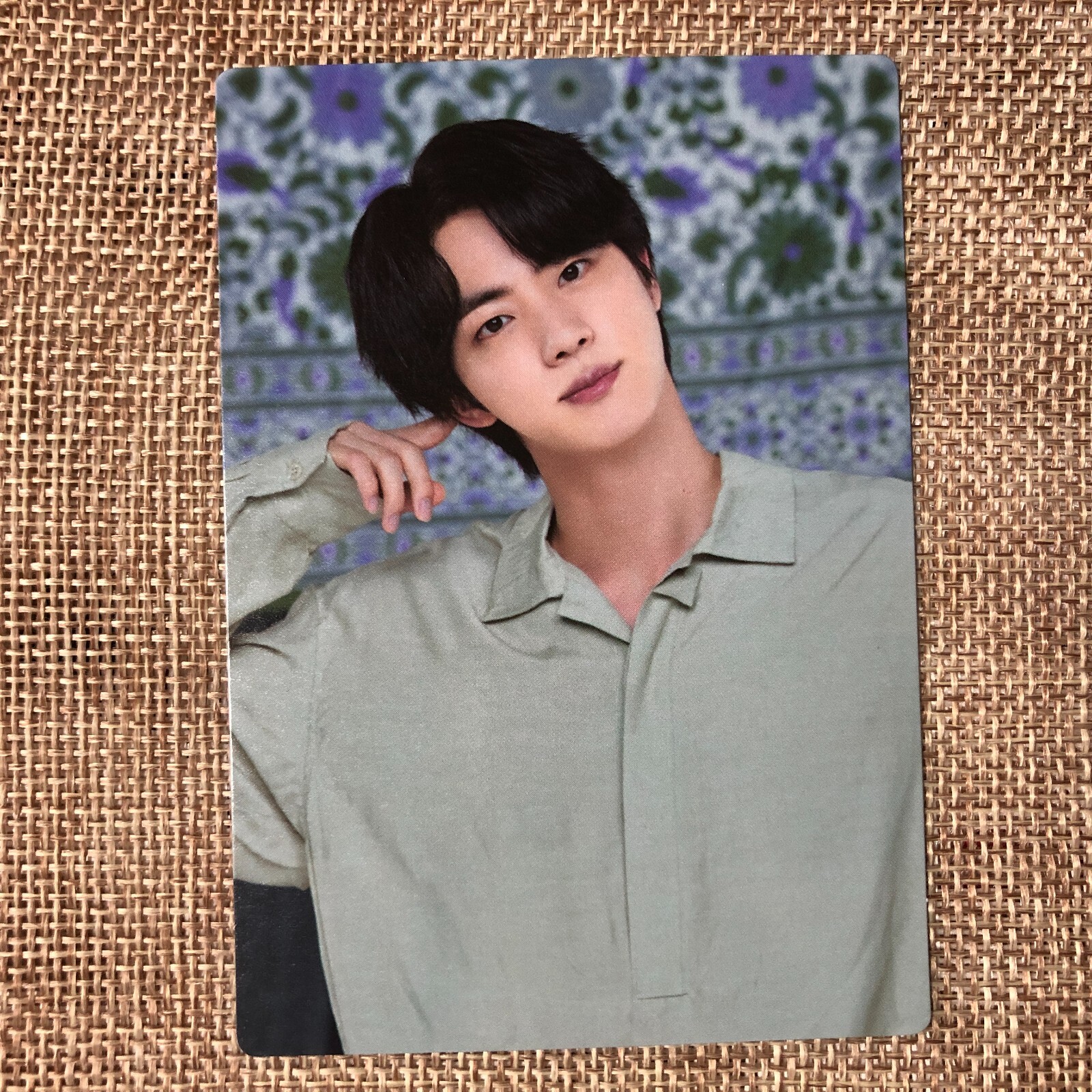 bts ptd Weverse us アメリカ　トレカ　ジン　JIN BTS PTD PERMISSION TO DANCE ON STAGE Mini Photo card JIN