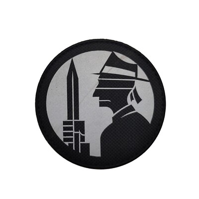 SCP Foundation Mobile Task Force Logo Reflective MTF Nine-Tailed Morale Patch