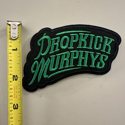 Dropkick Murphys (Embroidered Iron on patch) Punk/Rock/Metal/Music/Art
