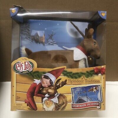 Elf Pets: A Reindeer Tradition with Storybook - NEW Damaged Box