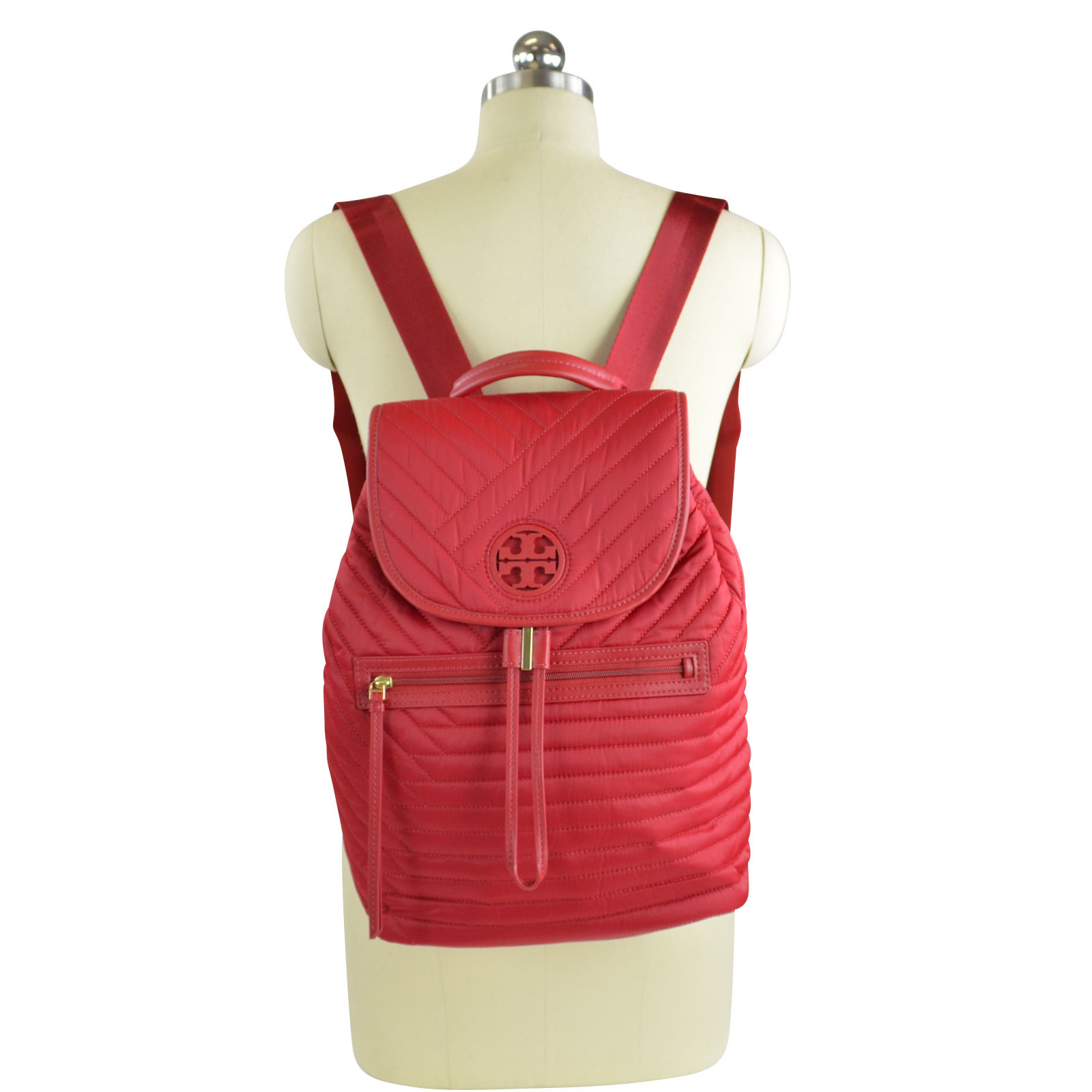 tory burch quilted backpack