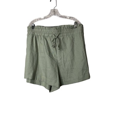 NWT A new day Linen Blend Shorts Plus 4X
