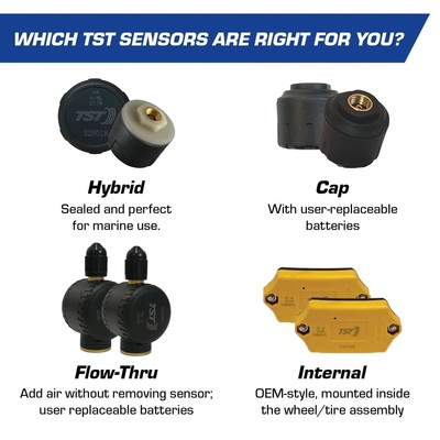 Tst 507 Series 2 Rv Cap Sensor Tpms System