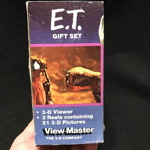 E.T. The Extra-Terrestrial 1982 3-Reel View-Master Gift Set