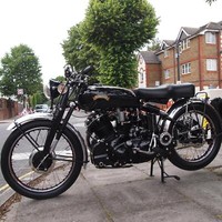 1951 Vincent Series-C Black Shadow Classic, Buff Logbook, 100% Correct Numbers 