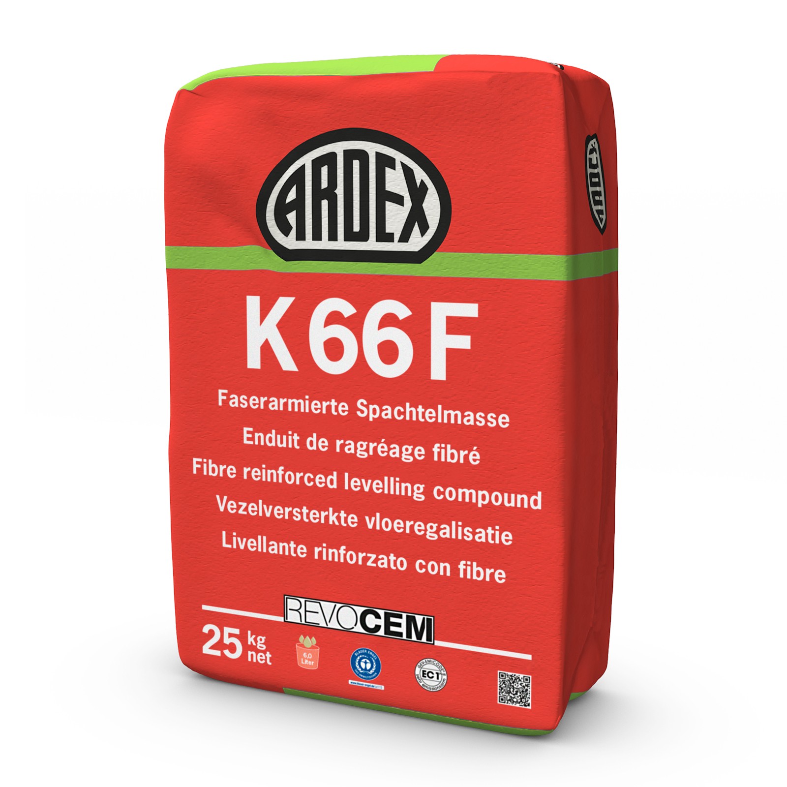 ARDEX K 66 F 25kg Faserarmierte Spachtelmasse