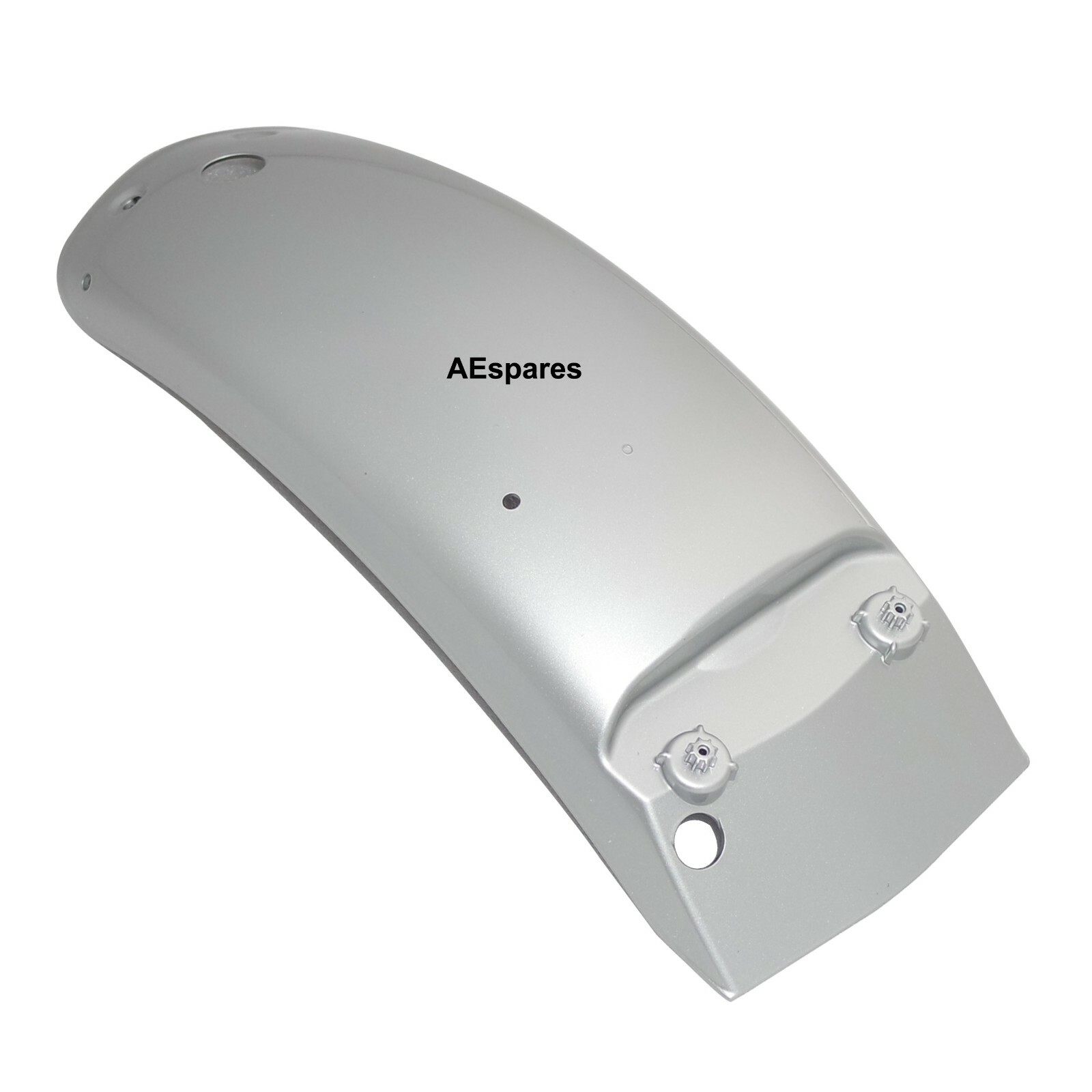 Fits Royal Enfield Interceptor 650 Rear Mudguard Silver  