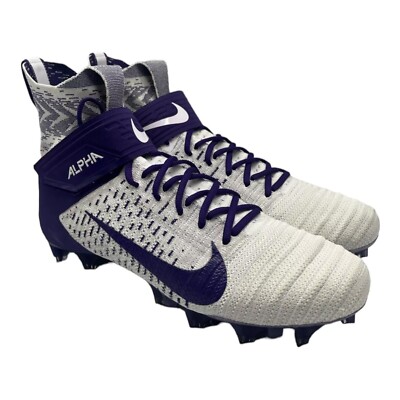 Nike Alpha Menace Elite 2 Football Cleats Blue Black BV2077-100 Men's 12.5 NEW