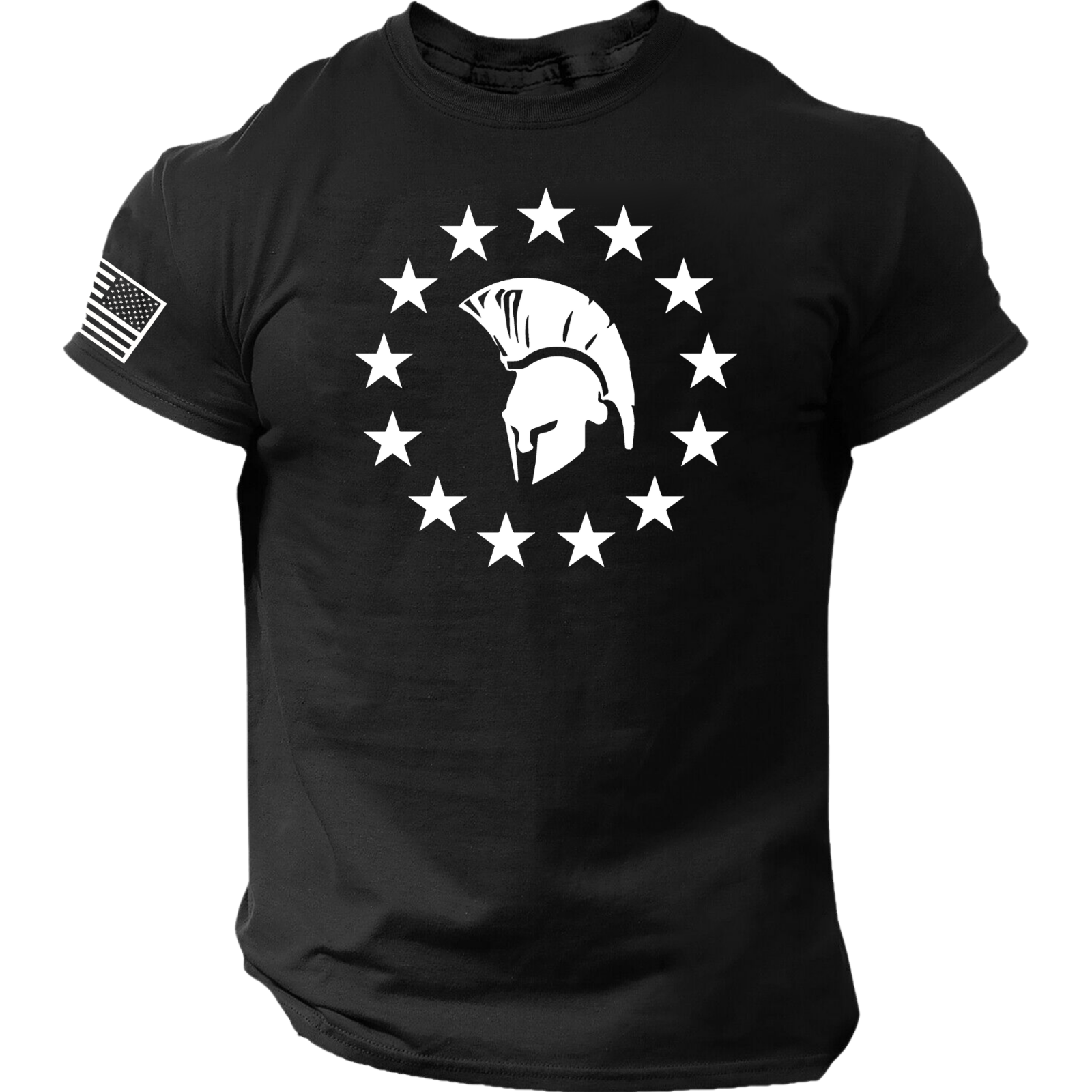 American Spartan T-Shirt, USA, Freedom, Molon Labe, Second Amendment, Military