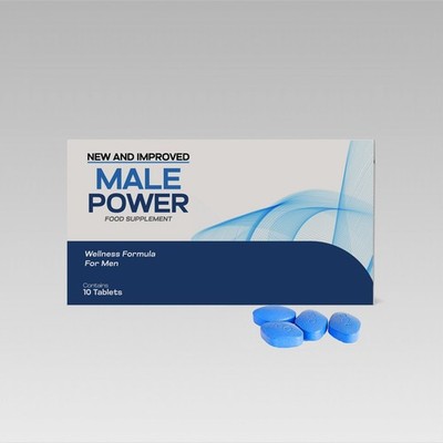 60 x MALE POWER Pills 100mg Formula For Men.
