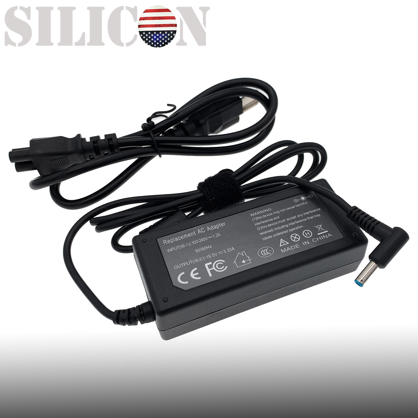 Charger For Hp Probook 640-g2 645-g2 650-g2 655-g2 Power Cord Supply