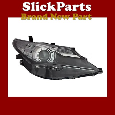 TOYOTA AURIS HEADLIGHT 2013 2014 2015 LED DRL DRIVERS SIDE OSF