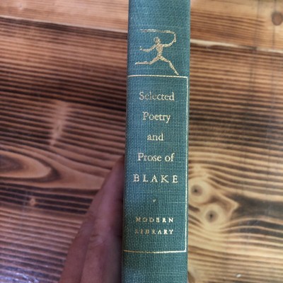 SELECTED POETRY AND PROSE OF WILLIAM BLAKE Modern Library 1953 HC