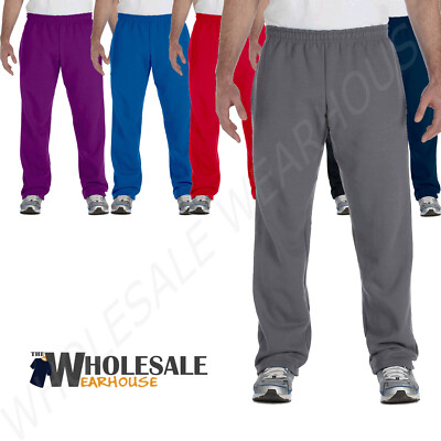 Open Bottom Elastic Waistband Heavy Blend 8 Oz 50/50 G184