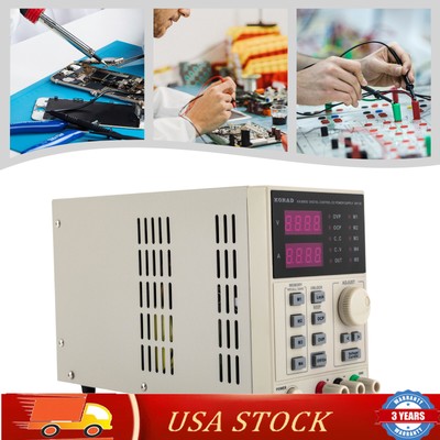 KA3005D 30V 5A Adjustable DC Power Supply 300W Precision Variable 4 Digital Lab