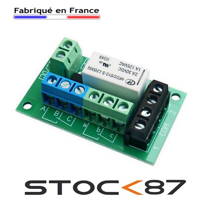 5427# relais bistable idéal modélisme train - remplace JOUEF 9893