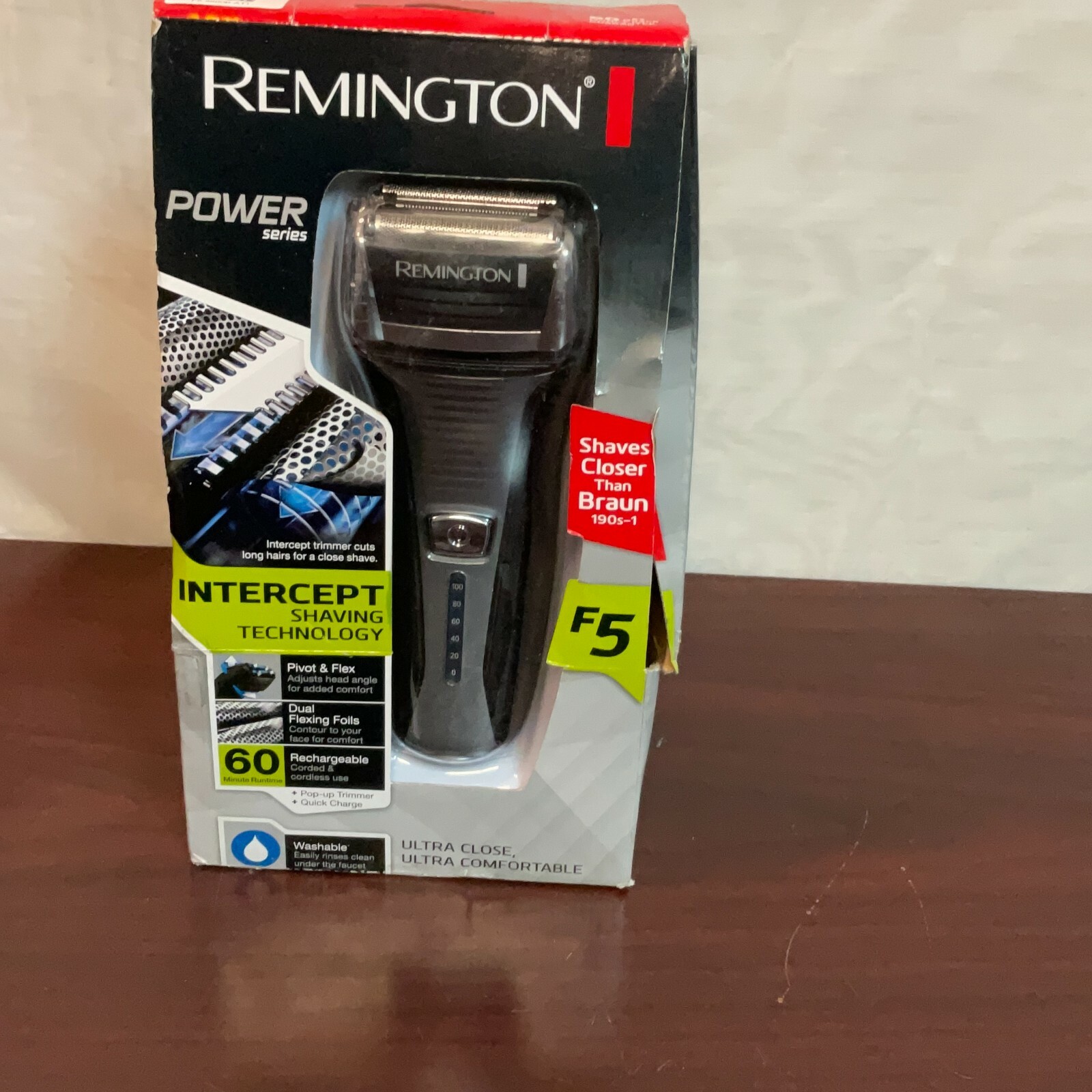 Remington F5 Power Series F5800 Foil Shaver With Intercept Shaving